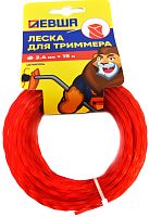 Леска Левша 2.4 мм 15м крученная