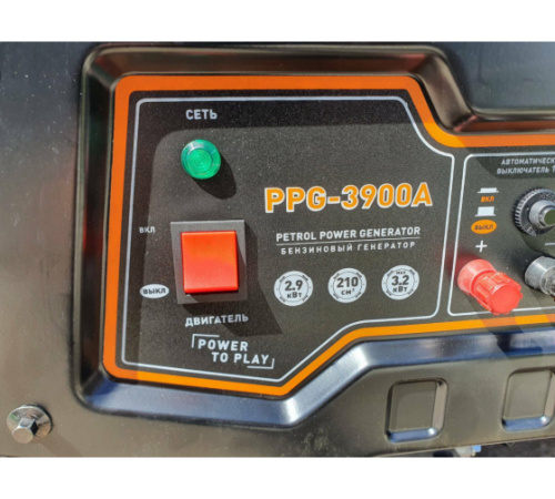 Бензогенератор Carver PPG-3900A, фото 8