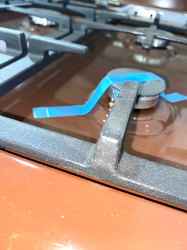 Газоэлектрическая плита Yuta GS-56CF4-ETCLGB03 Brown фото 3