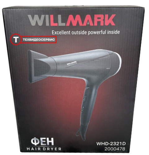Фен Willmark WHD-2321D фото 2