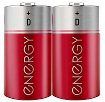 Батарейки Energy R20
