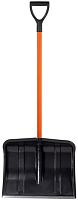Лопата д/снега Богатырь 500*400 с мет. черенком