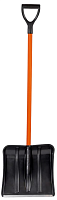 Лопата снеговая Витязь пласт. алюм. ручка черная 186058