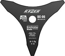 Нож д/триммера Rezer BC-06 255*25.4*2.0 3-х лучевой.