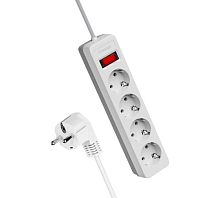 Сетевой фильтр Космос 4роз. 1,5м с/з