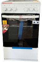 Электроплита Leran FEC 546 W белая