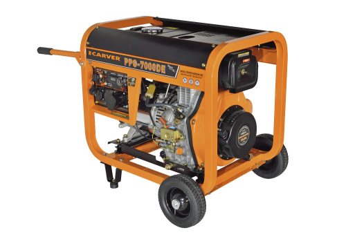 Генератор дизельный Carver PPG-7000DE фото 3