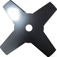 Нож д/триммера Амбидекстр 230*25.4*1.5 4-х лучевой.