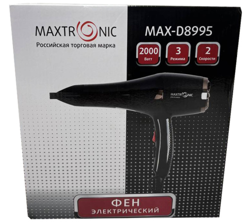 Фен Maxtronic MAX-D8911 фото 2
