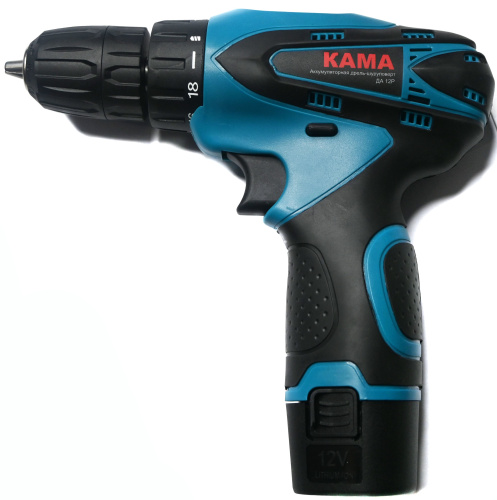 Дрель-шуруповерт Кама ДА-12Р