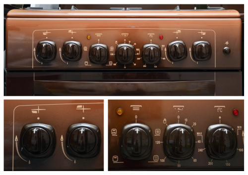 Газоэлектрическая плита Гефест 6102-02 0001 К корич. фото 12