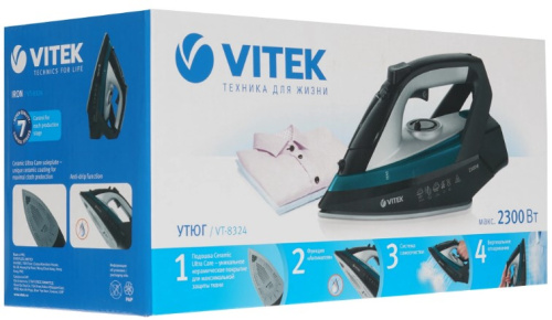 Утюг Vitek VT-8324 фото 4