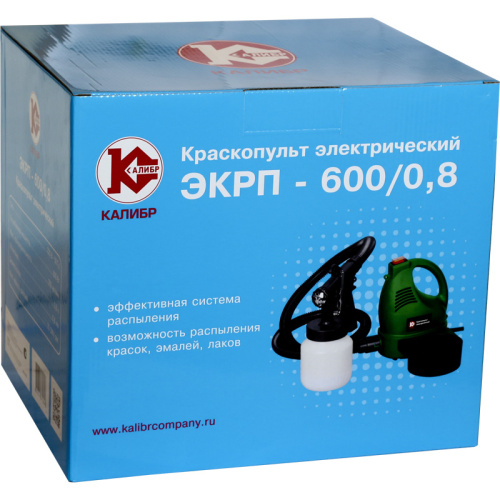 Краскопульт Калибр ЭКРП-600/0,8. фото 2