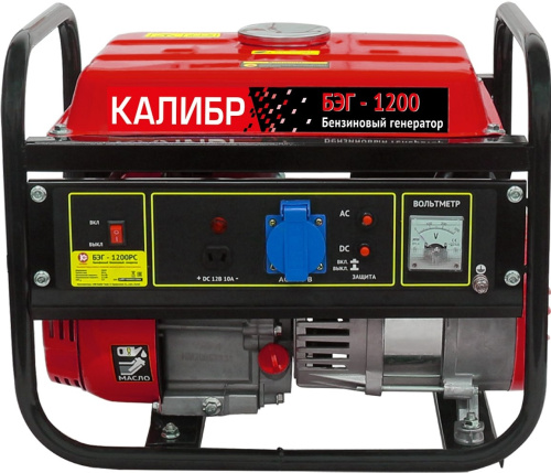 Бензогенератор Калибр БЭГ-1200 фото 3