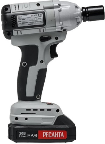 Гайковерт акум. Ресанта АГ-300/20L фото 8