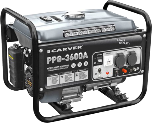 Бензогенератор Carver PPG-3600А.