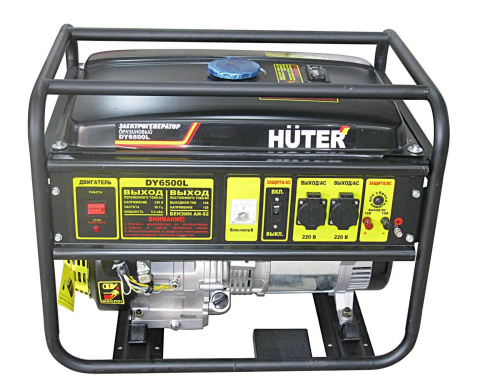 Бензогенератор Huter DY6500L фото 3 Бензогенератор Huter DY6500L фото 3