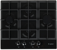 Газовая варочная панель Гефест ПВГ 2231 К3 черн.