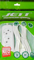 Сетевой удлинитель Jett РС-3 3м 3 роз. б/з 155-203