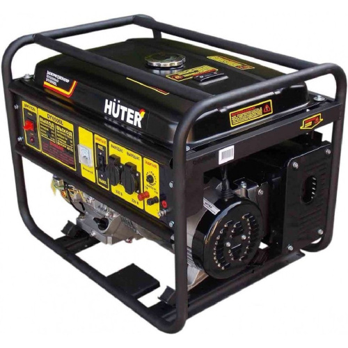 Бензогенератор Huter DY6500L. фото 2