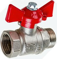 Кран шаровый VALFEX 1 бабочка г/ш,