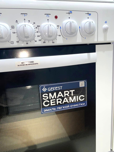 Газоэлектрическая плита Гефест 6102-02 белая. фото 3