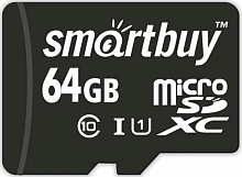 Карта памяти 64Gb Class 10 в ассортименте