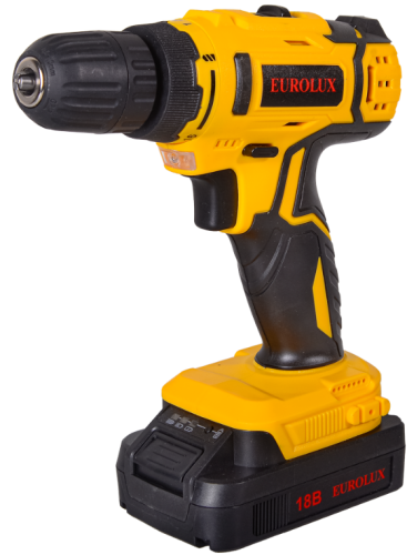 Дрель-шуруповерт Eurolux ДА-18/2Li фото 4