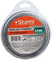 Леска Sturm 2,4мм 15м квадрат
