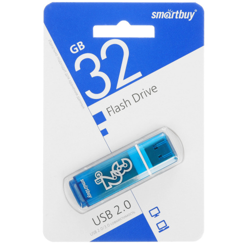 Флешка 32Gb SmartBuy Glossy