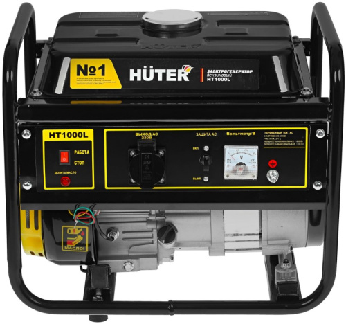 Бензогенератор Huter HT1000L. фото 7