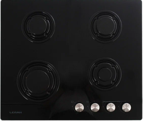 Газовая варочная панель Leran Basic GH 64002 BG черная фото 3