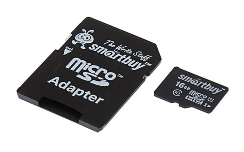 Карта памяти 16Gb Micro SD SmartBuy класс 10, фото 5