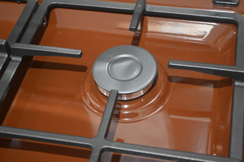 Газоэлектрическая плита Yuta GS-66CF4-EDCLGB06 Brown фото 5