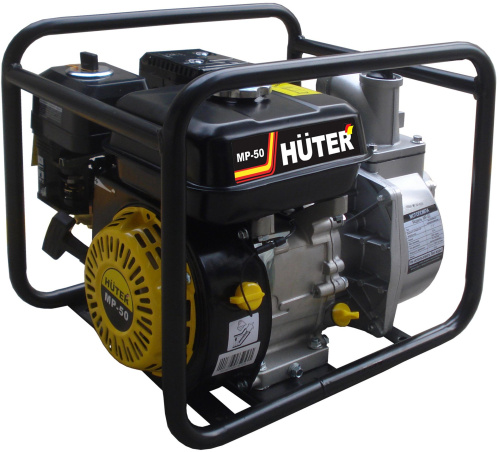 Бензиновая мотопомпа Huter МР-50, фото 2 Бензиновая мотопомпа Huter МР-50, фото 2