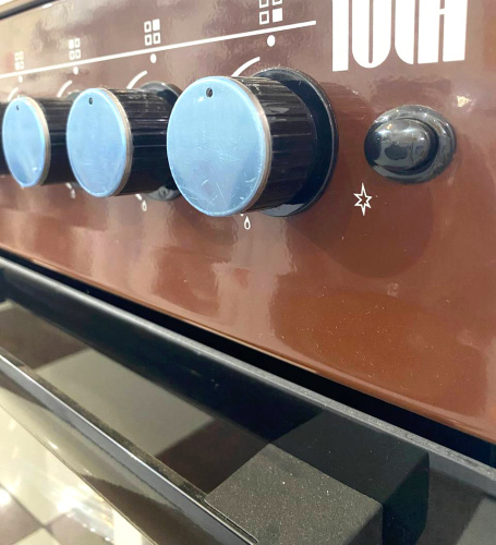 Газоэлектрическая плита Yuta GS-56CF4-ETCLGB03 Brown фото 4