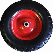 Колесо д/тележки 400-8/25 втулка 16 пенополиуретановое