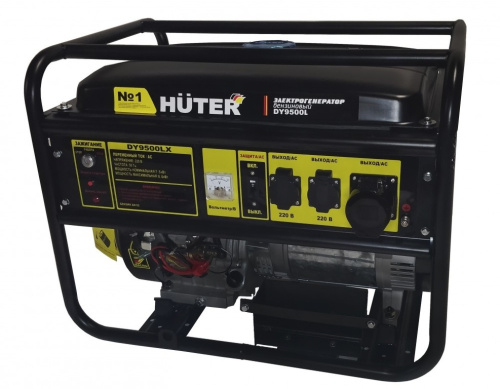 Бензогенератор Huter DY9500L, фото 4 Бензогенератор Huter DY9500L, фото 4