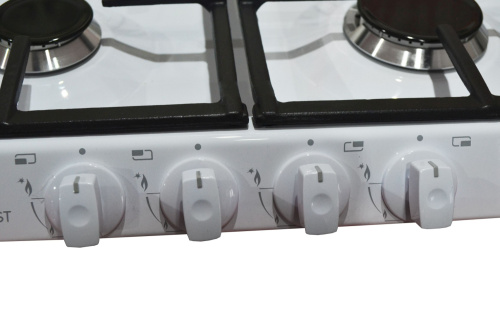 Газовая варочная панель Гефест ПВГ 1212 белая фото 3