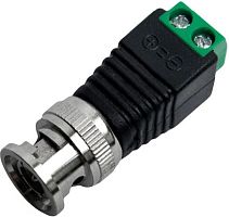 Штекер BNC c клеммной колодкой,