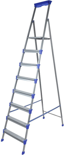 Стремянка Ника СМ8 широкие ступени фото 2