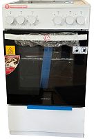 Электроплита Leran FEC 546 W белая