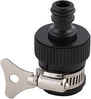 Соединитель шлангов d1/2-3/4 Park HL024 с хомутом