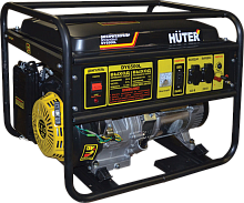 Бензогенератор Huter DY6500L.