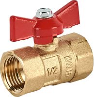 Кран шаровый 1/2 г/ш бабочка Стандарт Галлоп