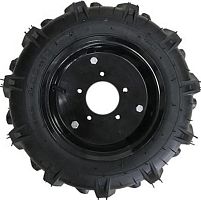 Колесо д/мотоблока Елочка в сборе пневмо 4,00-10,