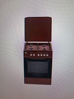 Газоэлектрическая плита Yuta GS-66MF4-ELF04 Brown