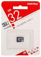 Карта памяти 32Gb Micro SD SmartBuy класс 10,