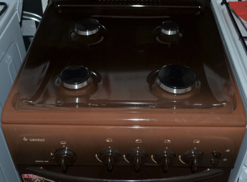 Газовая плита Гефест 3200-06К19 корич. фото 16