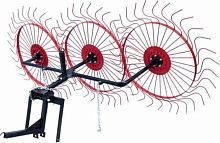 Грабли-ворошилка колесно-пальцевая